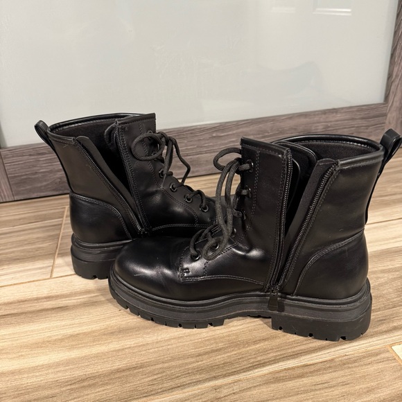 Dream Pairs black combat boots - Picture 3 of 10